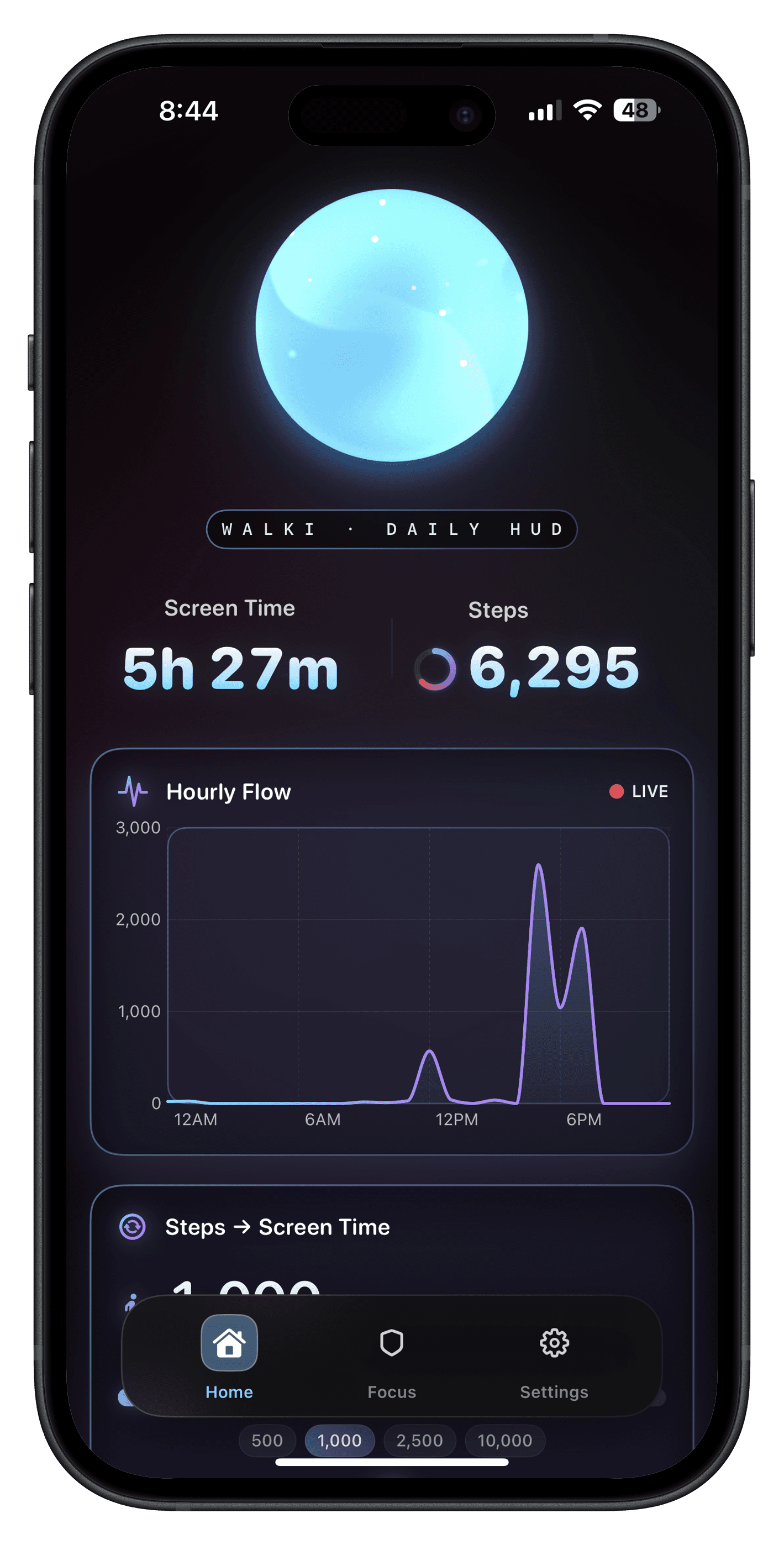 Walki App Screenshot